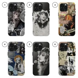 6 Style Stevie Nicks Tour 2026 Phone Case Y609 | Phone Case Compatible with iPhone 17 16 15 14 13 12 11 pro pro max & Samsung S25 S24 S23 S22 S21 Durable Protection Dual Layer Design Glossy