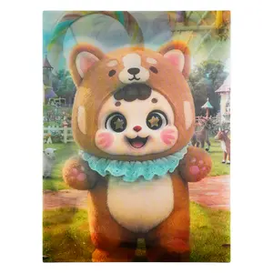 ClawPrint 3D Lenticular Poster Dynamic Visual Art Multi-Angle Transformation BigImage Collection 295mm x 395mm PET Material