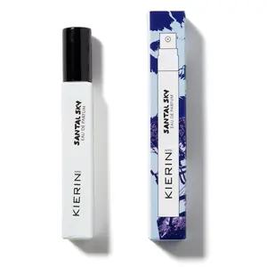 KIERIN SANTAL SKY - Eau de Parfum | Sensual Sandalwood Saffron Scent | 10ml Travel Spray | Unisex Niche Perfume | Olfactive Pop Art