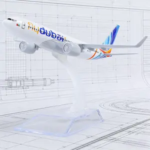 1:400 Scale Boeing 737-800 Model Aircraft, Precision Crafted Metal Construction, Ideal for Aviation Enthusiasts & Collectors
