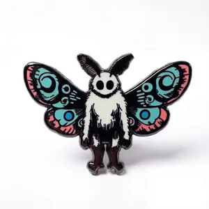 Mothman Pin (Summer Variant)
