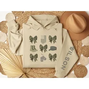 Military Wife, Military Mom, Military Girlfriend Sweatshirt, Veteran's Day, Military Appreciation, Gift for Her, Deployment, Boot Camp