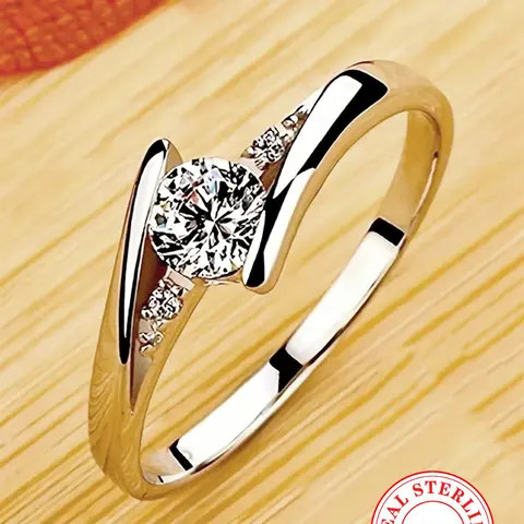 S925 Sterling Silver Fashion Heart Shaped Artificial Diamond, Jewelry for Women, Trendy Fine Jewelry, Elegant Fashion Rings, Trendy All-match & Exquisite Wedding Rings for Birthday Gift, Wedding Engagement Ring, Engagement Ring Band, Beautiful Rings