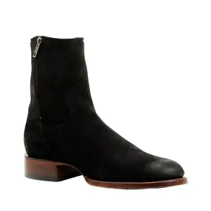 Moonshine Spirit Men's Pancho Roughout Ankle Boot Round Toe - Bmssp23l3-2