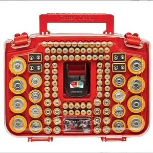 150 Battery Organizer and Storage Case with Tester (Batteries not included)