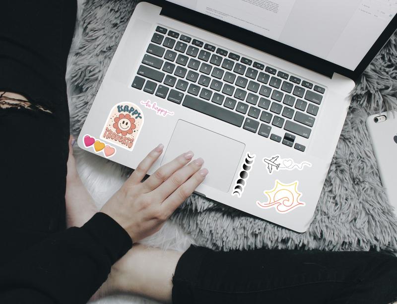 300 PCS Summer Water Bottle Stickers, Cute Ocean Themed Stickers for Hydro flasks Stanley Cups PacksVinyl Waterproof Stickers for Water Bottles, Skateboard Phone Laptop for Kids Teens Girls