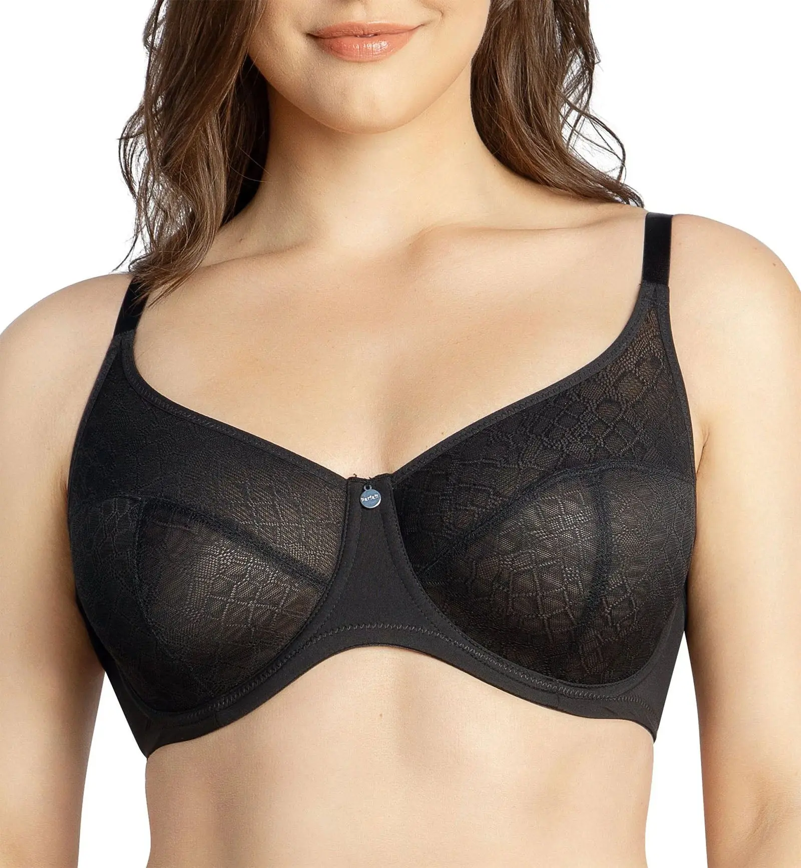Parfait Enora Unlined Minimizer Underwire Bra (P5272) - Black
