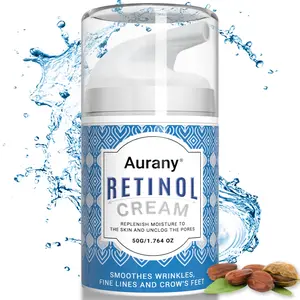 Retinol Moisturizer For Face, Anti Wrinkle Cream, Unclog Pores, Skin Tone Evener For Face, Improve Skin Texture, Daily Skincare Routines, Perfect Gift For Thanksgiving & Christmas, Firming And Moisturizing Cream-50g