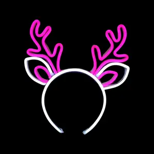 Reindeer Neon Headband