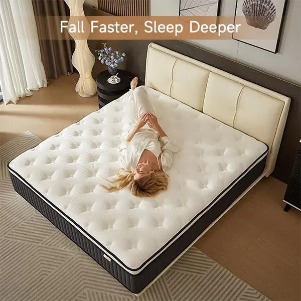 ZYLUMI Twin XL Latex Mattress - Natural & Breathable