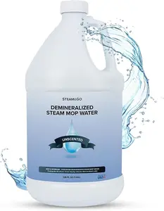 Unscented Demineralized Water for Steam Mops No Chemicals No Residue
