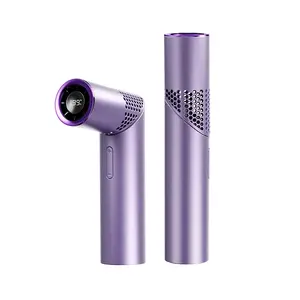 2026 New GF06 High-Speed Lipstick Mini Fan - Portable 90° Foldable Handheld Fan, Perfect Valentine's Day Gift