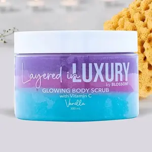Blossom Layered in Luxury Vanilla Body Scrub