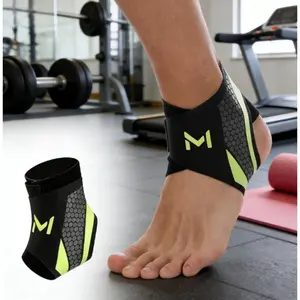 1Pair Ankle Support Strap Breathable Adjustable Basketball Running Ankle Joint Protective Cover Cycling Ankle Brace Lightweight