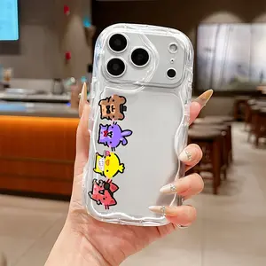 Cartoon F-Five N-Nights at Freddy's Phone Case, Compatible with iPhone 17 16e 16 15 14 13 12 11 Mini Pro Max Air X XR Xsmax 8 7 Plus, Anti Fall Soft Tpu