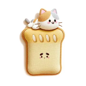 Self-Adhesive Cat Scratching Board, 5D Visual Weaving Art Furniture Protector, Durable Felt Pad, Suitable for Walls, Sofas, Doors, Closets