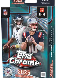 2025 Topps Chrome Football Hanger Box