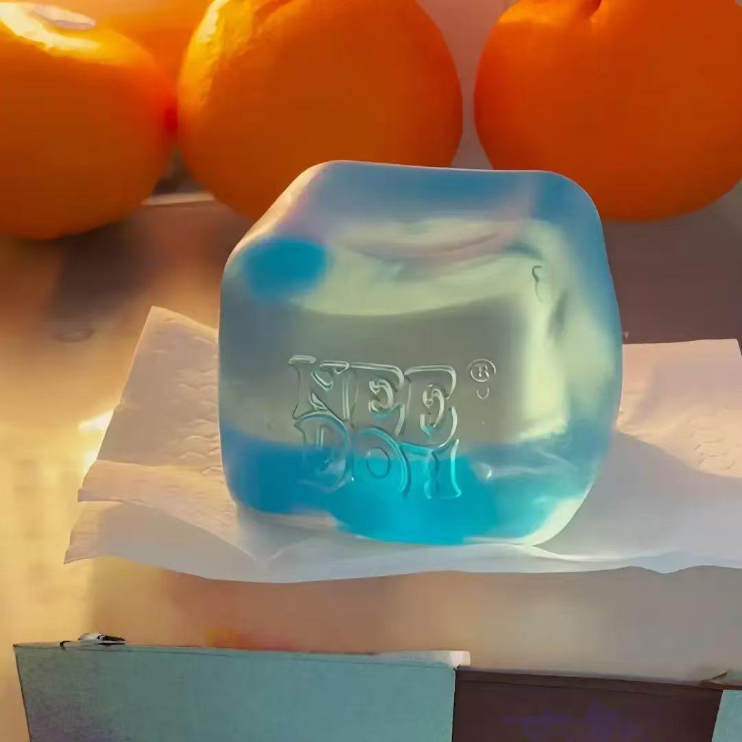 NeeDoh Nice Cube Super Solid Squish Toy Viral Relaxation Gift for All Ages