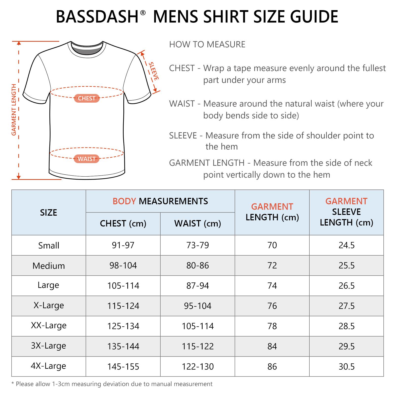 Bassdash Men’s Graphic T-Shirts Short Sleeve Fishing Shirt UPF 50+ Moisture Wicking UV Sun Protection FS36M