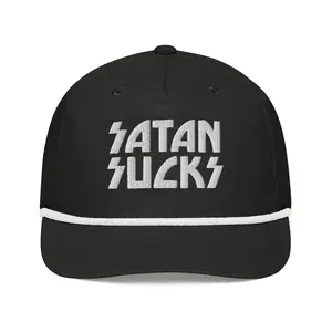 Satan Sucks Rope Hat | Bold Christian Snapback Cap
