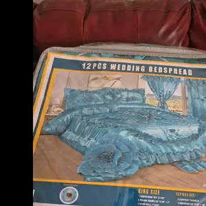 12 pcs wedding bedspread