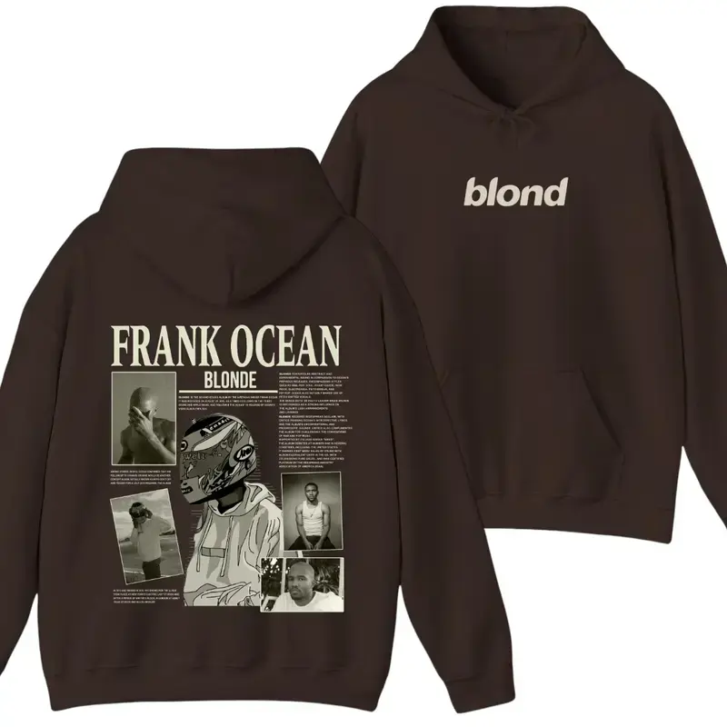 Frank Ocean Graphic Hoodie, Trendy Hoodie, Gift For Men, Gift For Women, Gift For Fans, Comfort Menswear Tops Classic, Streetwear