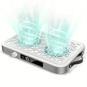 Professional Nail Dust Collector, 8400RPM & 1600PA Portable, 10 Speeds, Disposable Filter Papers (30pcs), Modern, Lightweight, Nail Vacuum For Home & Salon, Best Gifts For Valentine'S Day, Halloween, Thanksgiving Day And Christmas(Plug Power Supply)