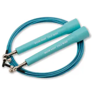 Warm Body Cold Mind Adjustable Jump Rope for Home and Gym Workouts, Fitness Speed Rope, Durable tangle-free design, Smooth rotation, Lightweight for speed and endurance training