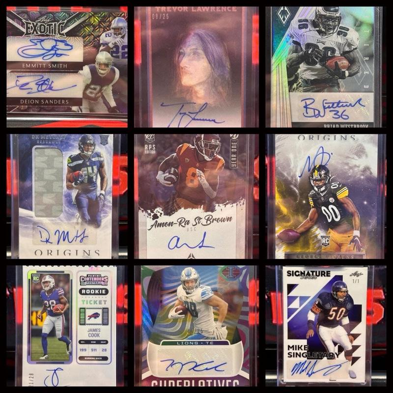 Clearly Football 650 Autograph Pack with One Card Per Pack
