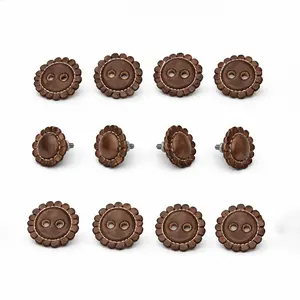 Brown Juego De Chapetones Cafe Monturas Charras