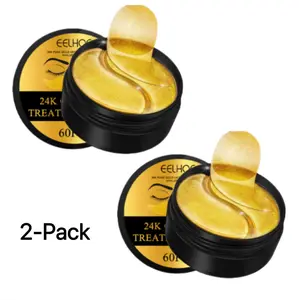 2-Pack 24K Gold Eye Masks: Say goodbye to tired, puffy eyes! Give yourself radiant, sparkling eyes!