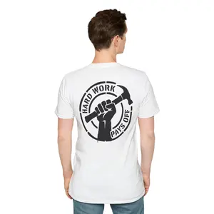 Hard Work Pays Off Hammer T-Shirt | Construction, Trades