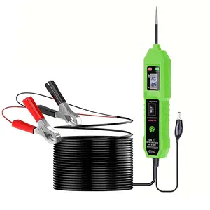 CT03 Power Circuit Tester, 6-24V DC Test Light Short Circuit, Automotive Component Electrical Polarity Identify Continuity Tester, Overload Protection