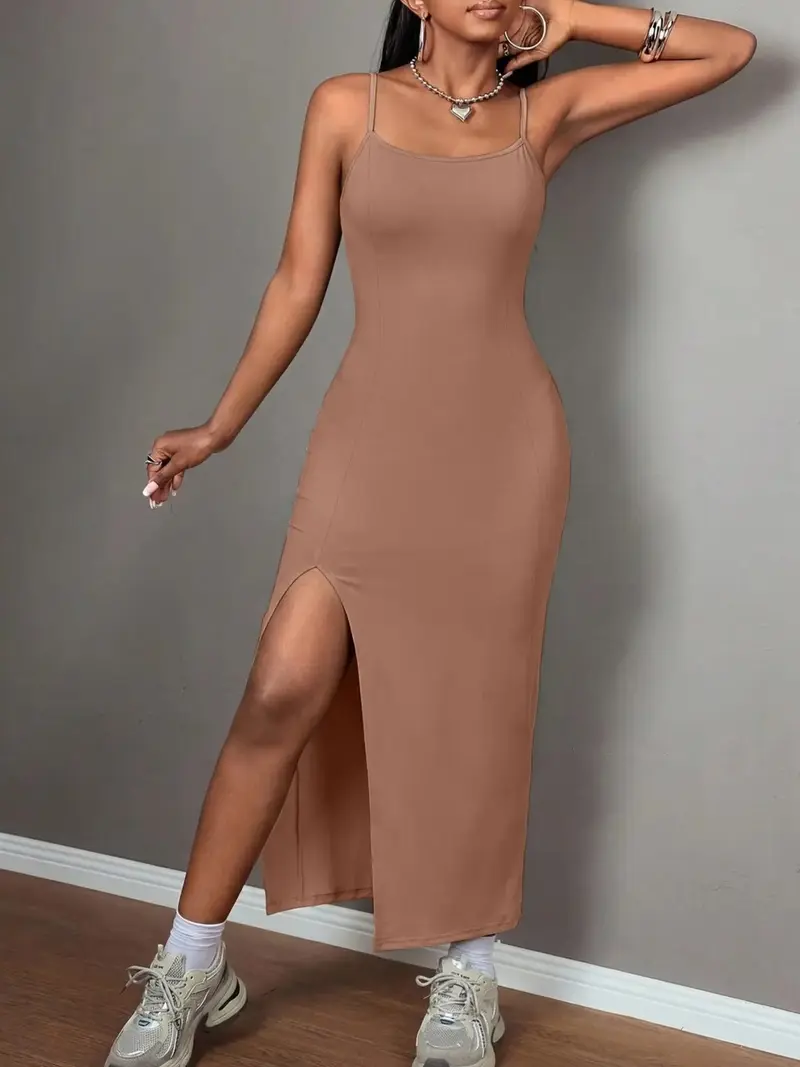 sachin and babi light blue dress Modest Sweet Pink Cami Dress with Cardigan Summer Work Casual Outfit