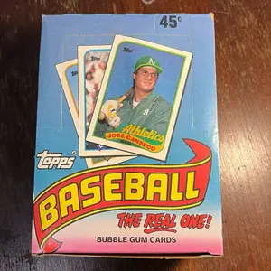 Individual packs Topps 1989 baseball