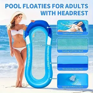 Inflatable Pool Float Mattress – Durable Thickened PVC Water Bed for Family Pool, Courtyard & Summer Leisure, Soft & Comfortable Floating Lounge for Adults, Bright Color Pool Rest Essential, Cozy Relaxation Vibe