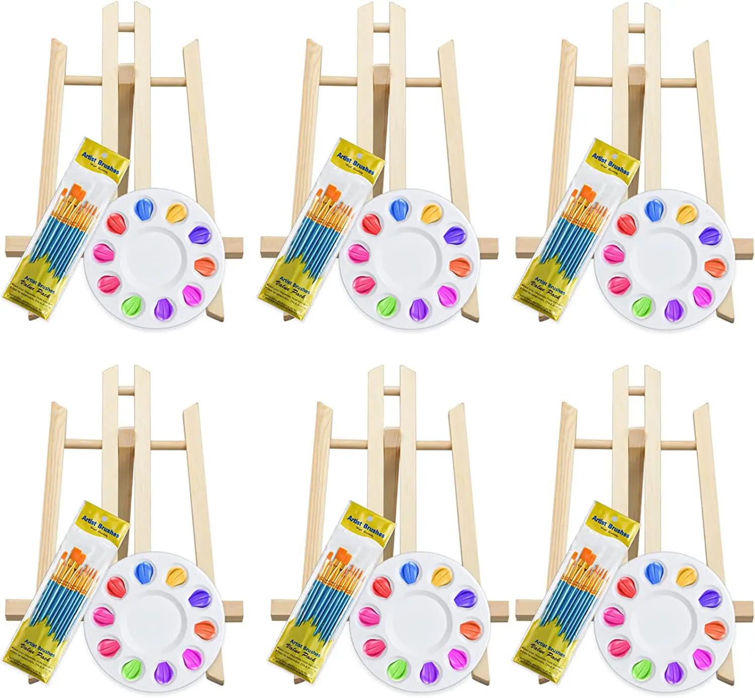 72 PCS Painting Set with Easel