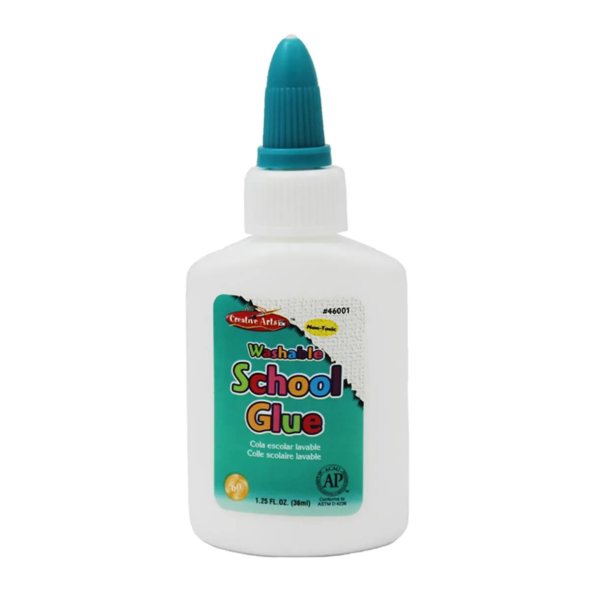 Charles Leonard CHL46001-36 1.25 oz Economy Washable School Glue - 36 Each