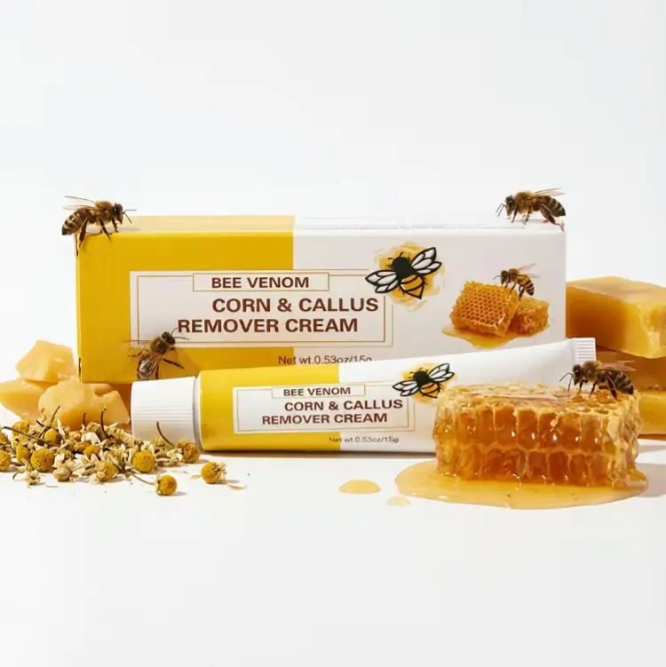 (Flash Sale)Buy 1 Get 1 FreeBuy 1 Get 1 FreeFoot Corn Remover Cream Bee Venom Herbal Extract Fast Absorbing