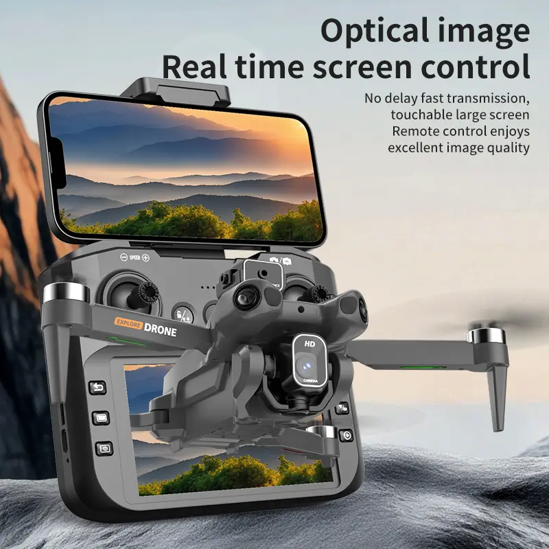 CS-25 Tri-Axis Drone 2025 Winter  720P HD Camera Wind-Resistant  One-Key Return 15-Minute Flight 400m Range 249g Lightweight Precise Control