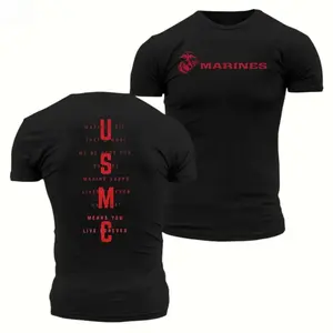 Tactical Marines Grunt Style T-Shirt, Patriotic Military Tee, U.S. Marines 250th Birthday Shirt, 250 Years Marine Corps Shirt, Patriotic Military Gift