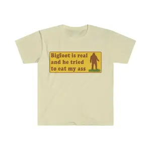 Funny Meme shirt, Bigfoot real shirtRAIMENTRY