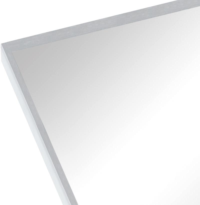 Arched Bathroom Mirror, 24x36 Inches - Aluminum Frame Wall-Mounted Vanity Mirror, Suitable for Living Room, Bedroom, Bathroom, and Entrance, Hangable or Tiltable, Black, Modern Vanity Mirror, Shatterproof Glass