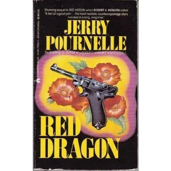 USED Book - Red Dragon by Jerry Pournelle (Paperback) - english