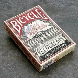 Bicycle US Presidents Playing Cards (Red) - GOP Collector Deck