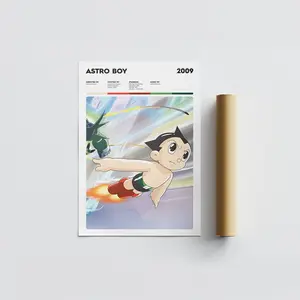 Astro Boy Poster Gift Anime Wall Art for Kids Room Decor Gift for Him Gift for Her Poster Gift