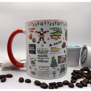 Yuvani Christmas Funny Images And Quotes Coffee Mug Christmas Vacation Mug, Christmas Mug, Christmas Coffee Cup, Griswold, White Available In 11 Oz And 15 Oz (Multi 5)
