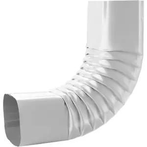 VEVOR Downspout Gutter Elbow, fits 3x4 Inch Style A L - Shaped, Interface Size 3.1x4.3 in/ 78x108 mm, Aluminum Alloy 90 Degree Gutter Elbow, for Residential, Commercial Building, Industrial WarehouseVEVOR Super Brand Day