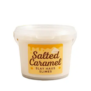 Salted Caramel Butter Slime Squishies Toy - 16 oz Soft Silicone Stress Relief Item, Scented Classic Novelty Toy for 8+ Years, Oddly Satisfying ASMR Play by Slayhausslimes