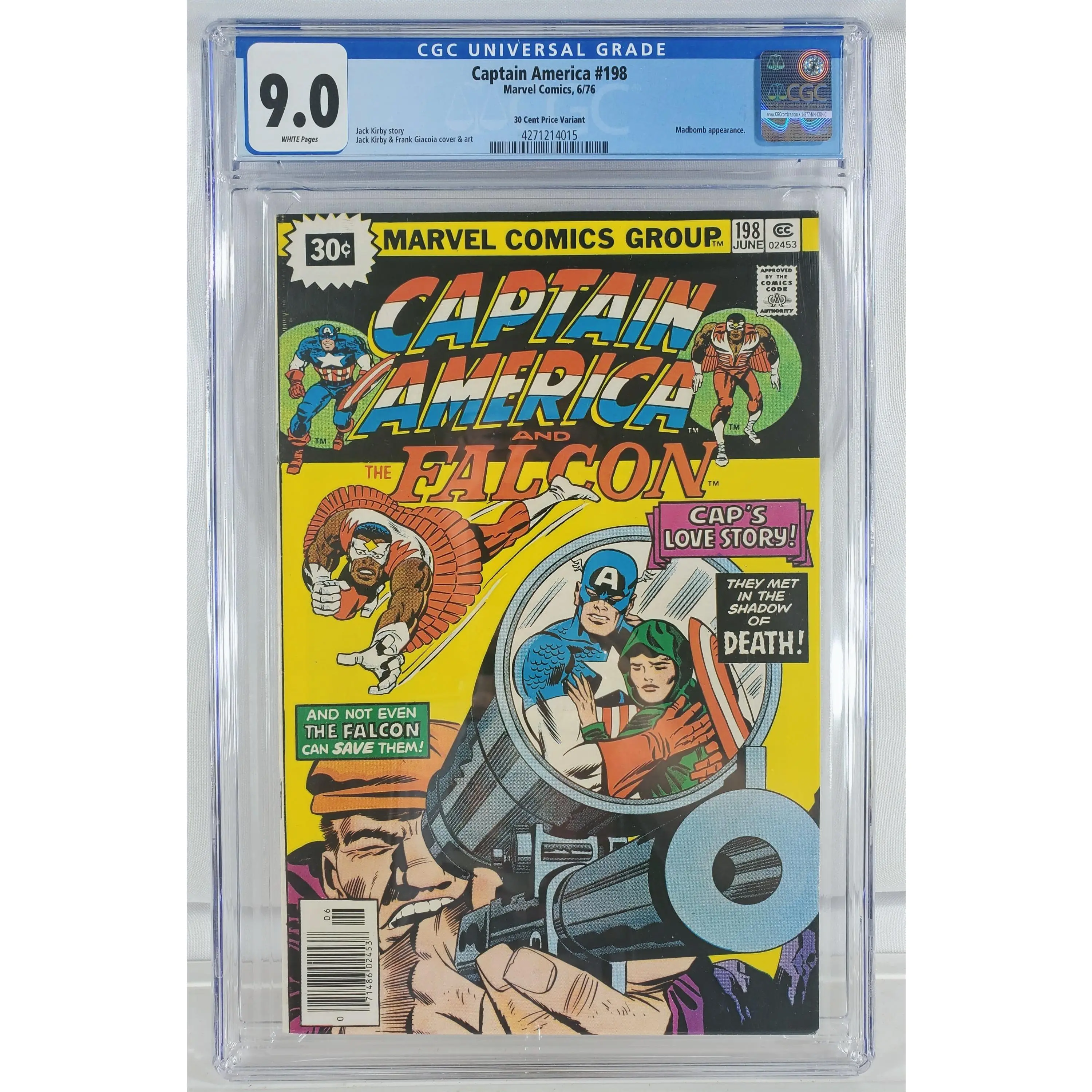 Captain America #198 CGC 9.0